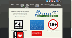 Desktop Screenshot of breezebotanicals.com